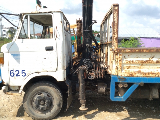 ขาย6ล้อ FM เครื่อง6สูบ ติดตั้งเฮียบ 3ตัน ปี90พร้อมใช้งาน