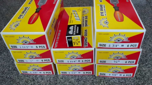 สินค้าตราตา Carl Schlieper - Made in GERMANY ใบกบ สิ่วด้ามไฟเบอร์ 8 ขนาด