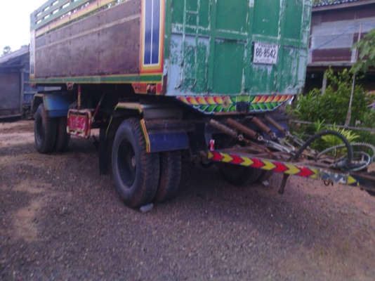 **ขายแล้วครับขอบคุณ Truck2hand ขาย18ล้อพ่วง"นางฟ้า"แม่ลูกดั้ม ISUZU ROCKY FXZ23NFP-R 6SD1-240HP เครื่องเดิมเกียร์เดิม หัวเก๋งใหม่ เครื่อง240แรง แน่นดี แรง ไม่เยิ้ม เกียร์เดิม เข้าง่ายไม่หลุด ช่วงล่างเดิมคัสซีสวยเดิมไม่ปะไม่ดาม ไม่บวม กระบะดั้มพื