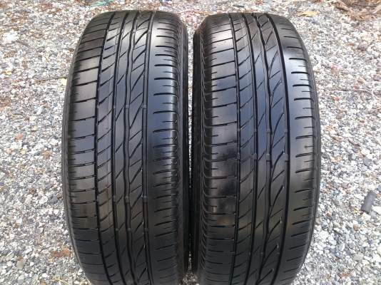 ขายยาง185/55R16 BRIDCESTONE TURANZA ยางสัปดาห์ที่36ปี12 ดอกยางนิ่มลึกดอกเต็มเท่ากัน 1 คู่