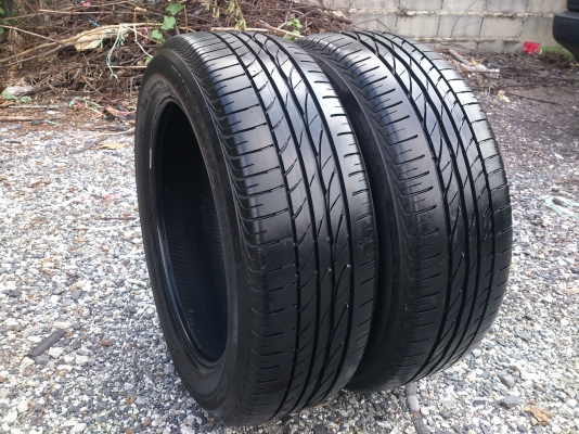 ขายยาง185/55R16 BRIDCESTONE TURANZA ยางสัปดาห์ที่36ปี12 ดอกยางนิ่มลึกดอกเต็มเท่ากัน 1 คู่