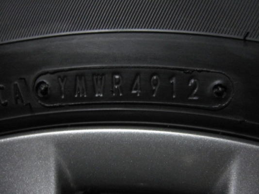 ขายล้อแม็ก Toyota Vios ลาย 12 ก้านสีรมดำพร้อมยางขอบ 15