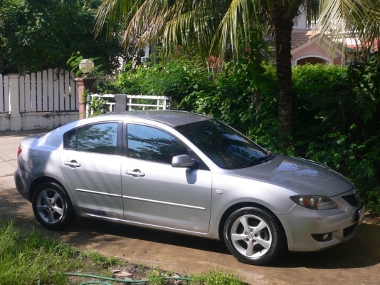 ขาย MAZDA 3 1.6 V ตัว TOP ABS AIRBAG 2ใบ ออโต้ ปี2007 ไม่เคยติดแก็ส เครื่องดีช่วงล่างแน่น พวงมาลัยพาวเวอร์ Multifunction