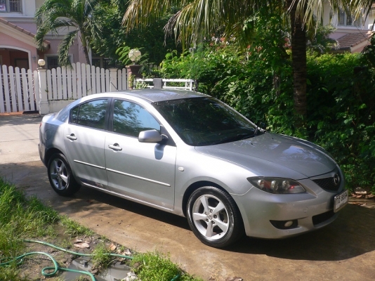 ขาย MAZDA 3 1.6 V ตัว TOP ABS AIRBAG 2ใบ ออโต้ ปี2007 ไม่เคยติดแก็ส เครื่องดีช่วงล่างแน่น พวงมาลัยพาวเวอร์ Multifunction