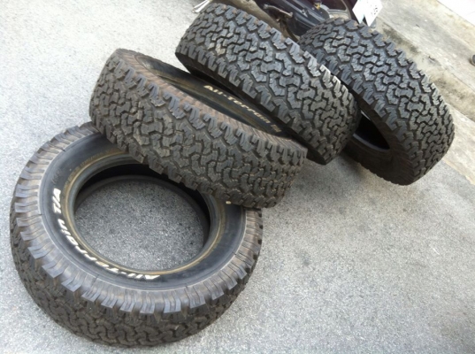 ฝากขายยางใหม่ BF Goodrich All-Terrain ขนาด 285 65 r18 เส้นละ 4500บาท