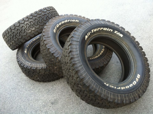 ฝากขายยางใหม่ BF Goodrich All-Terrain ขนาด 285 65 r18 เส้นละ 4500บาท
