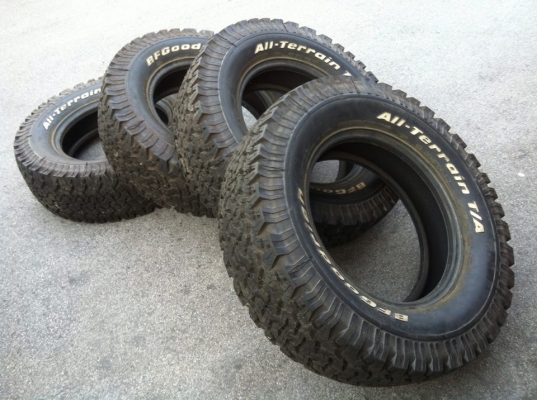 ฝากขายยางใหม่ BF Goodrich All-Terrain ขนาด 285 65 r18 เส้นละ 4500บาท