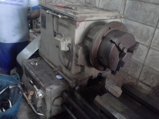 เครื่องกลึง 6 ฟุต TASHING ระบบ 2 เพลา เกียร์สเต็ป ระบบอัตโนมัติและกลึงเกลียวพร้อมใช้งานตามปกติ