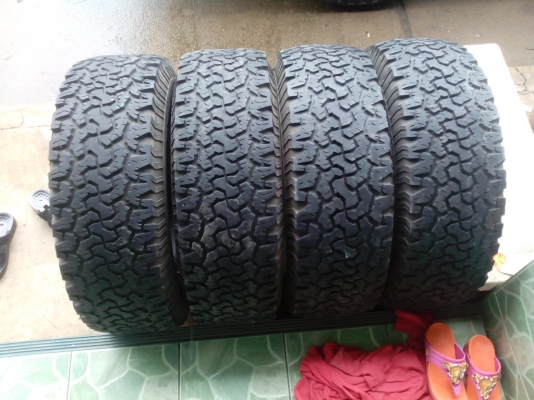 ขายยาง BF all 265/70/17 สวยๆครับ