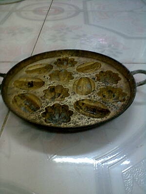 พิมพ์ขนมทองเหลือง