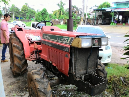 KUBOTA  L1-26 2เพลา 26แรง พวงมาลัยพาวเวอร์ ราคา 75,000