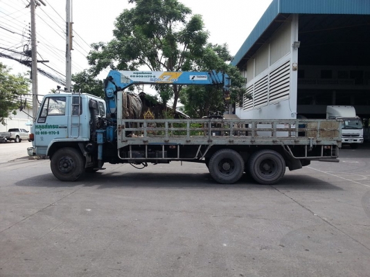 ขายรถบรรทุกสิบล้อ isuzu 195