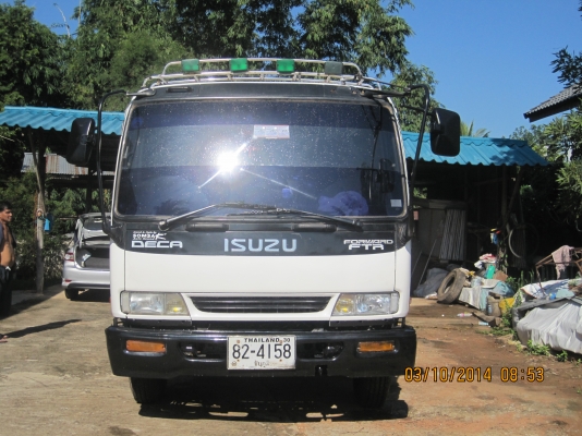 ขายรถ6ล้อดั้มISUZU DECA เครื่อง210 แรงม้า รถสวยพร้อมใช้ เล่มทะเบียนพร้อม