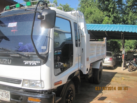 ขายรถ6ล้อดั้มISUZU DECA เครื่อง210 แรงม้า รถสวยพร้อมใช้ เล่มทะเบียนพร้อม