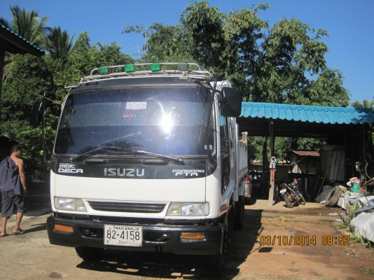 ขายรถ6ล้อดั้มISUZU DECA เครื่อง210 แรงม้า รถสวยพร้อมใช้ เล่มทะเบียนพร้อม