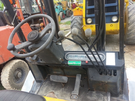 โฟคลิฟท์ SUMITOMO 2.5ตัน เสาสูง 5เมตร งาสไลด์ เครื่องดีเซล ยางตันล้อคู่ นำเข้าจาก ญี่ปุ่นแท้ๆ 1000\% ขายถูก 090-986-2521