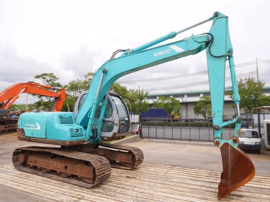 Kobelco SK 120 มาคไฟ้ฟ์ ซุปเปอร์ งามๆ จากญี่ปุ่นแท้ 1000\% สวยมากพร้อมใช้งาน ขายถูก 090-986-2521