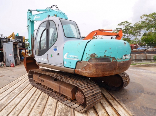 Kobelco SK 120 มาคไฟ้ฟ์ ซุปเปอร์ งามๆ จากญี่ปุ่นแท้ 1000\% สวยมากพร้อมใช้งาน ขายถูก 090-986-2521