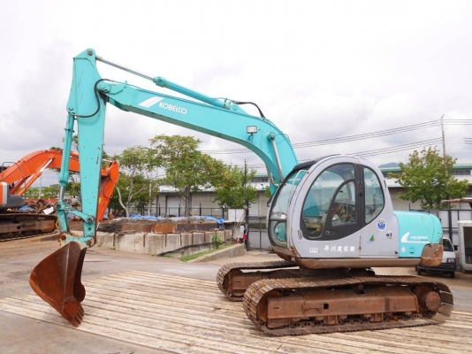 Kobelco SK 120 มาคไฟ้ฟ์ ซุปเปอร์ งามๆ จากญี่ปุ่นแท้ 1000\% สวยมากพร้อมใช้งาน ขายถูก 090-986-2521