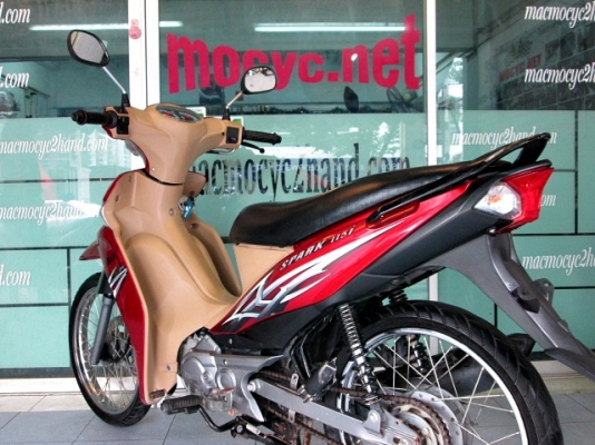 SPARK115 i ( สต๊าทมือ ) สีแดงน้ำตาล รถเดือน ส.ค.ปี 56 รถมีเกียที่ประหยัดน้ำมันที่สุด 84 กม./ ลิตร แถม 2 รายการ 22900 SPARK115 i ( สต๊าทมือ ) สีแดงน้ำตาล รถเดือน ส.ค.ปี 56 รถมีเกียที่ประหยัดน้ำมันที่สุด 84 กม./ ลิตร แถม 2 รายการ 22900