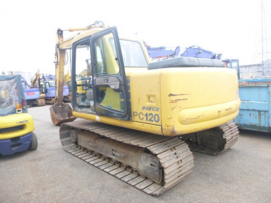 ขาย Komatsu PC 120-6E ใบแทรค 70เซน. สีเดิมๆ สวยสุดๆคันนี้ นำเข้าจากญี่ปุ่นแท้ 1000\% พร้อมใช้งาน ขายถูกๆ 090-986-2521