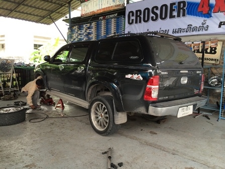 รับแก้ปัญหาช่วงล่าง รถกระบะ Vigo by Shock Profender รับแก้ปัญหาช่วงล่าง รถกระบะ Vigo by Shock Profender