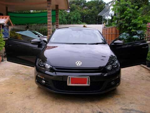 รถ volkswagen scirocco ปี 2010 จด ปี 2011