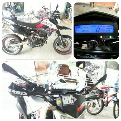 ขาย kawa Dtx 250 ปี 2011 สีขาวแดง แต่งเต็ม