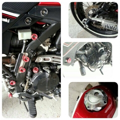 ขาย kawa Dtx 250 ปี 2011 สีขาวแดง แต่งเต็ม
