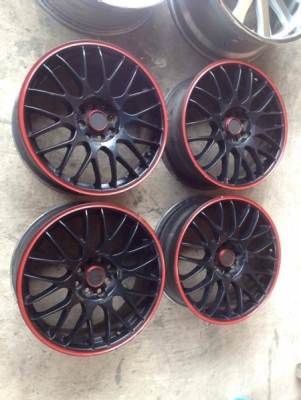 Lenso BBS LM ขอบ17 กว้าง7.5 4รู100/114