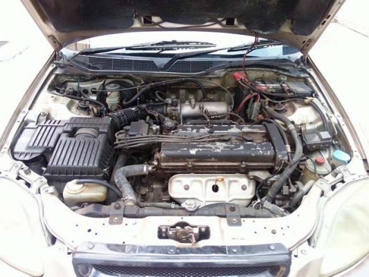 civic ตาโต เครื่อง b20 เกียร์ออโต้ มีเครื่องเสียง ราคาเบาๆ 79,000 บาท