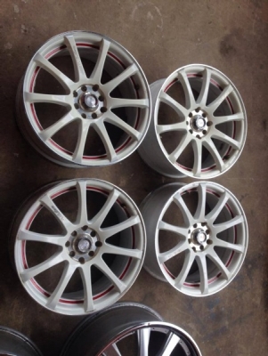 เเม็กมือสอง Forge GTR Sportขอบ17 4รู100/114 กว้าง7 ออฟ40