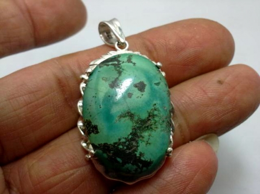 จี้เงินพลอยเทอร์ดอยส์