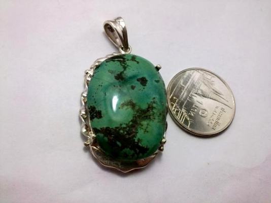 จี้เงินพลอยเทอร์ดอยส์