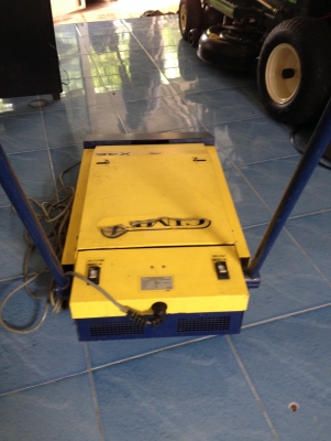 เครื่องกวาดพื้น CIMEX ใช้กวาดและดูดได้ มอเตอร์ 2 ตัว