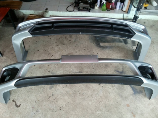 ชุด Skirt หน้า หลัง Altis ทรง TRD งานไฟเบอร์ สีบรอนซ์เงิน พร้อมใช้เอาไปติดตั้งได้เลย