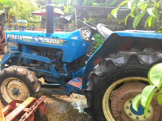 KUBO TA L4202 เพลาเดียว เครื่อง4สูบเทอร์โบ พร้อมดันหน้า ราคา 65,000 KUBO TA L4202 เพลาเดียว เครื่อง4สูบเทอร์โบ พร้อมดันหน้า ราคา 65,000