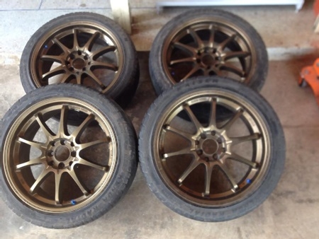 ขายเเม็กมือสอง CE28. ขอบ17 4รู100/114 กว้าง7 ออฟ40