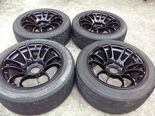 ขายครัฟขอบ17 5รู114.3 หน้า8หลัง9et10เดิมทุกล้อไม่มีซ่อมพร้อมยาง235-45-17ปี12 245-45-17ปี13ดอกตูมๆ