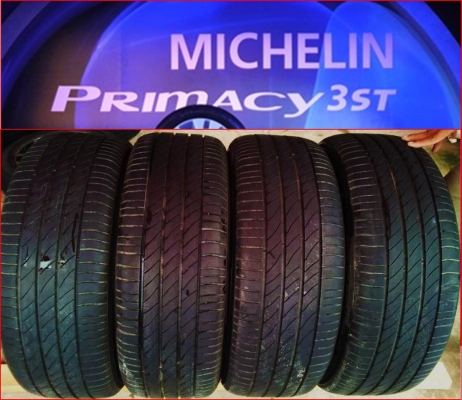 ยาง Michelin Prymacy St3  215/55R17 ยางปี 13 มีบวม หนึ่งเส้น