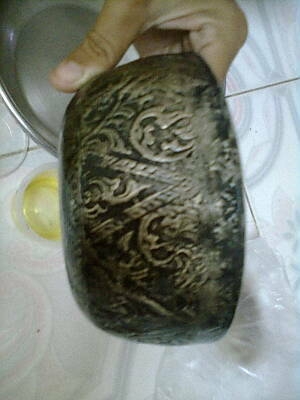 ขันเงินงานเก่าลายสวย