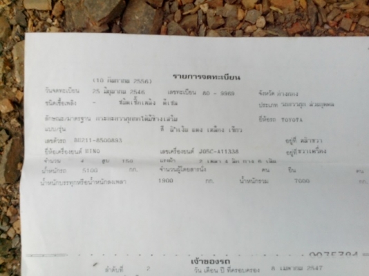ขายรถบรรทุกหกล้อ