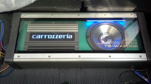 Subwoofer Pioneer TS-WX200A ตู้สำเร็จแบบแอมป์ในตัว มือสองญุี่ปุ่น Subwoofer Pioneer TS-WX200A ตู้สำเร็จแบบแอมป์ในตัว มือสองญุี่ปุ่น