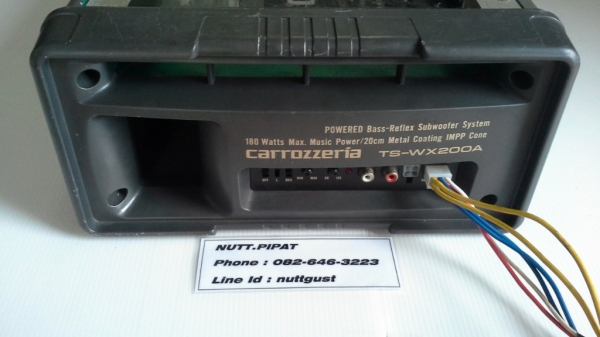 Subwoofer Pioneer TS-WX200A ตู้สำเร็จแบบแอมป์ในตัว มือสองญุี่ปุ่น Subwoofer Pioneer TS-WX200A ตู้สำเร็จแบบแอมป์ในตัว มือสองญุี่ปุ่น