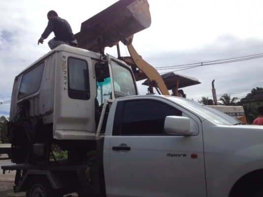 รับ เคาะ เก็บผุ ทำสี เพนท์ลาย ตัวถังรถบรรทุก