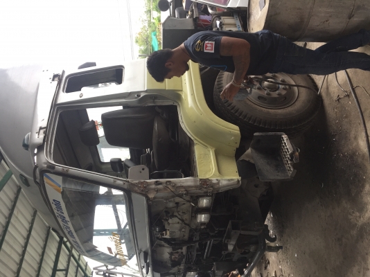 รับ เคาะ เก็บผุ ทำสี เพนท์ลาย ตัวถังรถบรรทุก