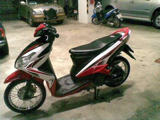 ขายMio125mxขาวแดง