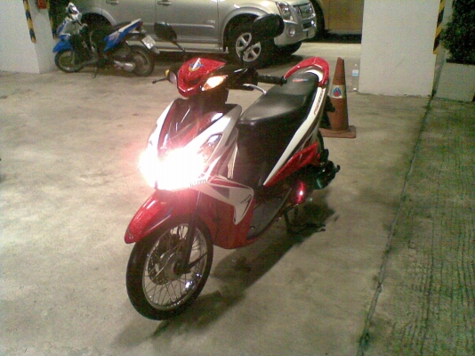 ขายMio125mxขาวแดง