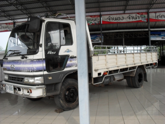 ขายรถ6ล้อHINOFB4Jเครือง145แรงม้าโบอินเตอร์ปี45กะบะเรส