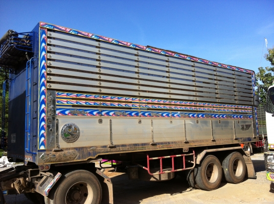 ขายรถพ่วง 22 ล้อ 2 เพลา แม่-ลุก กระบะเนียมคอกเกษตรดั้ม ISUZU DECA FXZ 360 ปี.56 ขายดาวน์แค่ 1050000 เท่านั้น วิ่งแค่80.000 กว่าๆกิโล สวยมากๆ สนใจโทร